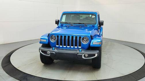 Hydro Blue Pearlcoat 2023 Jeep Wrangler 4xe Sahara