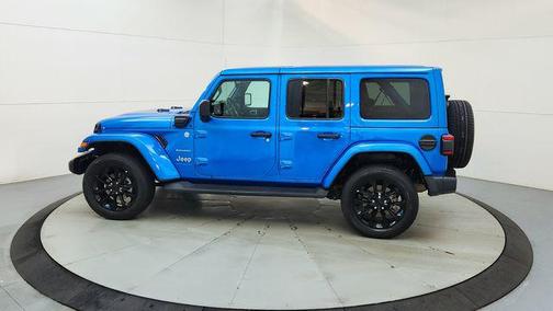 Hydro Blue Pearlcoat 2023 Jeep Wrangler 4xe Sahara