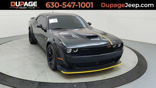 Pitch Black Clearcoat 2023 Dodge Challenger R/T Scat Pack Widebody