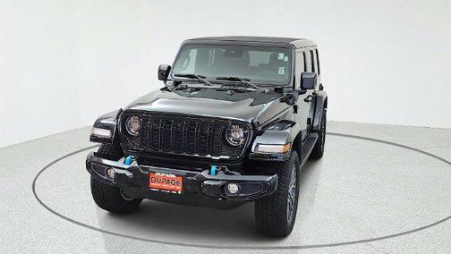 Black Clearcoat 2024 Jeep Wrangler 4xe High Altitude
