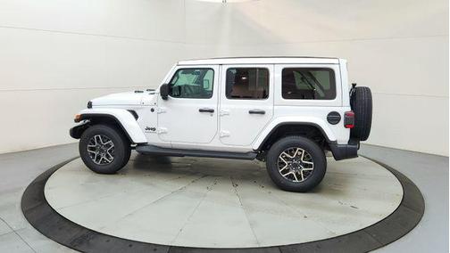 bright white clearcoat 2026 Jeep Wrangler 4-Door Sahara 4x4