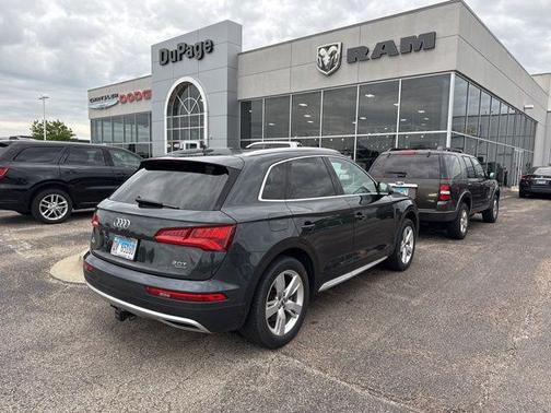 Gray 2018 Audi Q5 2.0T Premium