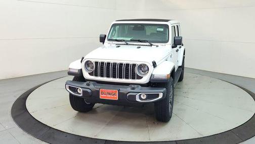 bright white clearcoat 2026 Jeep Wrangler 4-Door Sahara 4x4