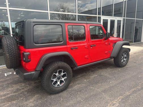 Firecracker Red Clearcoat 2021 Jeep Wrangler Unlimited Rubicon