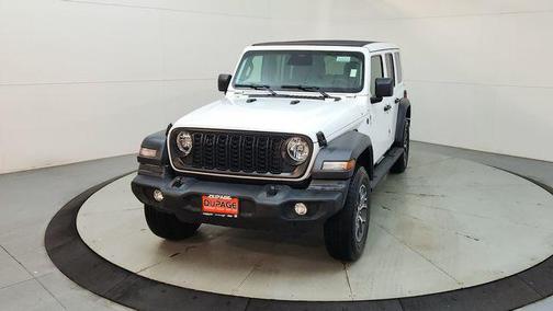 Bright White Clearcoat 2026 Jeep Wrangler Sport S