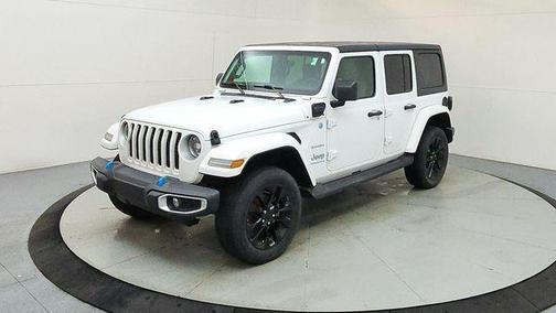 Bright White Clearcoat 2023 Jeep Wrangler 4xe Sahara
