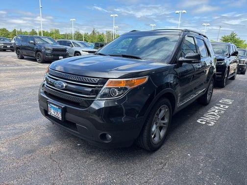 Black 2015 Ford Explorer Limited