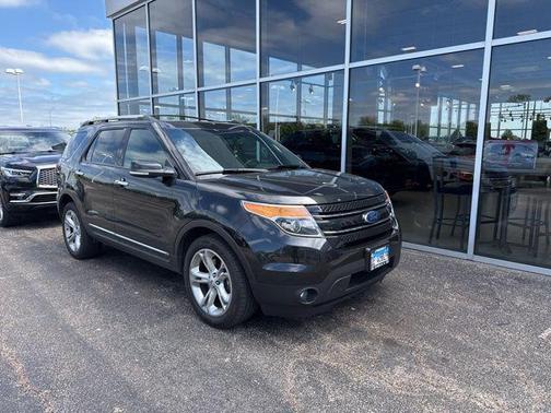 Black 2015 Ford Explorer Limited
