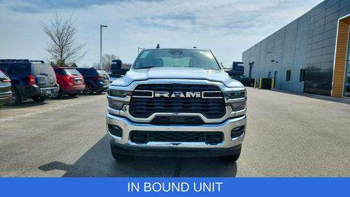 Bright White Clearcoat 2025 RAM 2500 Big Horn Crew Cab 4x4 6'4' Box