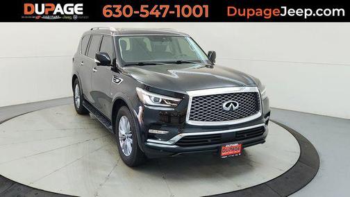 Black Obsidian 2019 INFINITI QX80 Luxe