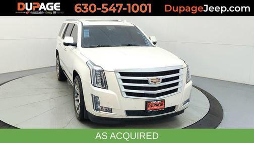 White Diamond Tricoat 2015 Cadillac Escalade Premium