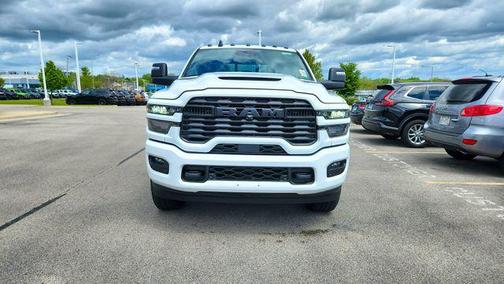 Bright White Clearcoat 2026 RAM 2500 Black Express Crew Cab 4x4 6'4' Box