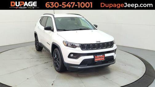 Bright White Clearcoat 2026 Jeep Compass Latitude