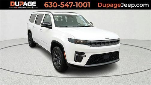 Bright White Clearcoat 2026 Jeep Grand Wagoneer L Limited Altitude 4x4 SUV