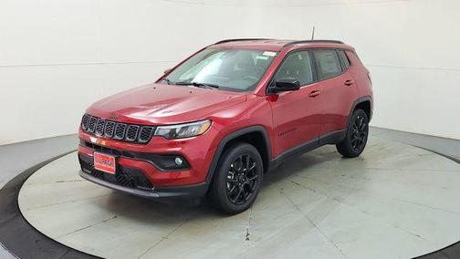 Red Hot Pearlcoat 2026 Jeep Compass Latitude