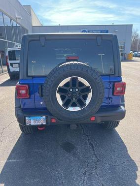 Ocean Blue Metallic Clearcoat 2020 Jeep Wrangler Unlimited Rubicon