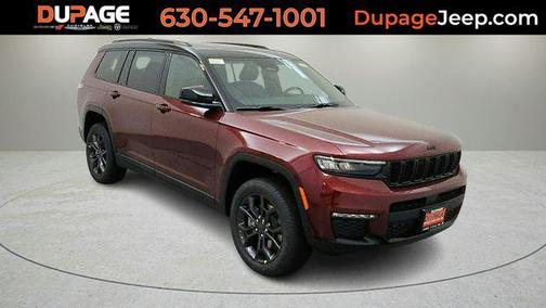 Velvet Red Pearlcoat 2025 Jeep Grand Cherokee L Limited SUV