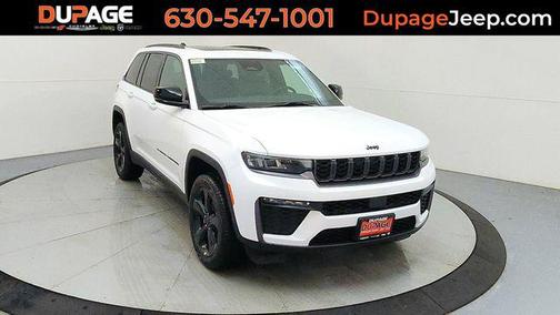 Bright White Clearcoat 2026 Jeep Grand Cherokee Limited