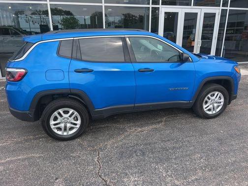 Laser Blue Pearlcoat 2021 Jeep Compass Sport