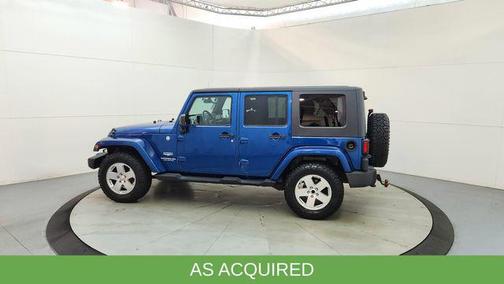 Deep Water Blue Pearlcoat 2010 Jeep Wrangler Unlimited Sahara