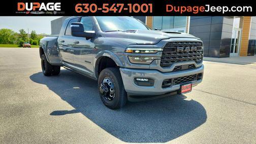 Ceramic Gray Clearcoat 2026 RAM 3500 Limited Mega Cab 4x4 6'4' Box