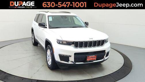 Bright White Clearcoat 2023 Jeep Grand Cherokee L Limited