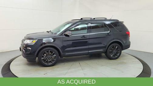 SHADOW BLACK 2018 Ford Explorer XLT