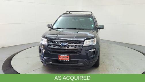 SHADOW BLACK 2018 Ford Explorer XLT