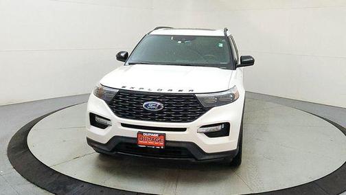 STAR WHITE MET TRI-COAT 2024 Ford Explorer ST-Line