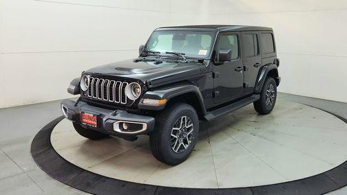 black clearcoat 2026 Jeep Wrangler 4-Door Sahara 4x4
