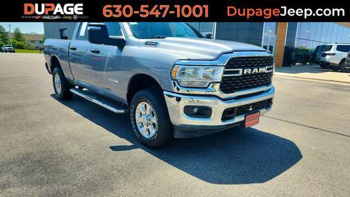 Billet Silver Metallic Clearcoat 2024 RAM 2500 Big Horn Crew Cab 4x4 6'4' Box