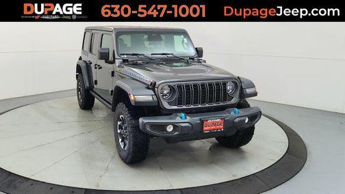 Granite Crystal Metallic Clearcoat 2025 Jeep Wrangler 4xe Rubicon