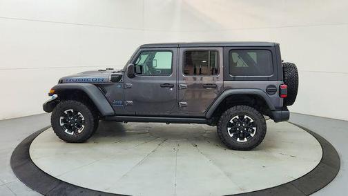 Granite Crystal Metallic Clearcoat 2025 Jeep Wrangler 4xe Rubicon