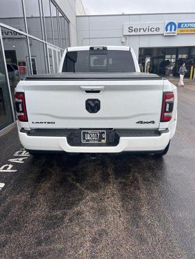 Bright White Clearcoat 2021 RAM 3500 Limited Mega Cab 4x4 6'4' Box