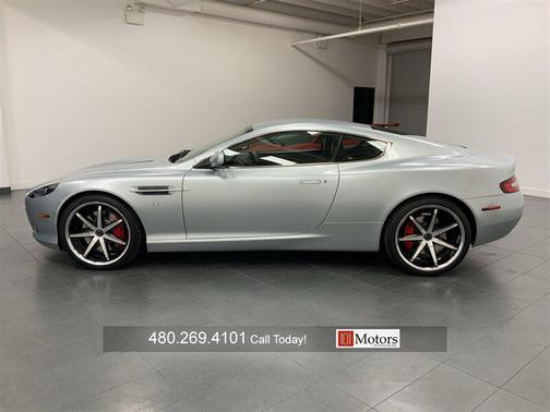 Silver 2005 Aston Martin DB9