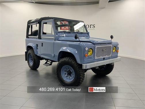 Slate Blue 1985 Land Rover Defender 90