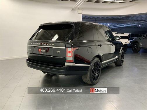 Santorini Black Metallic 2015 Land Rover Range Rover 3.0L Supercharged