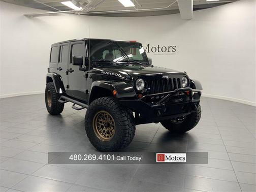 Black Clearcoat 2012 Jeep Wrangler Unlimited Rubicon