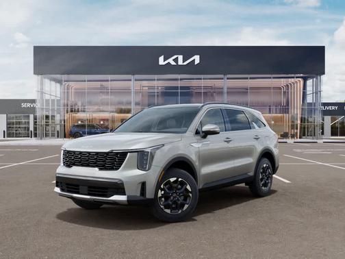 Ivory Silver 2026 Kia Sorento S