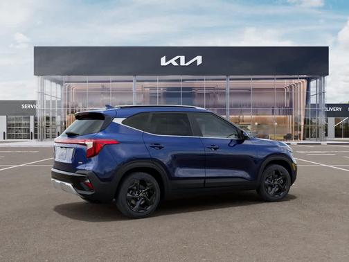 Dark Ocean Blue 2026 Kia Seltos EX