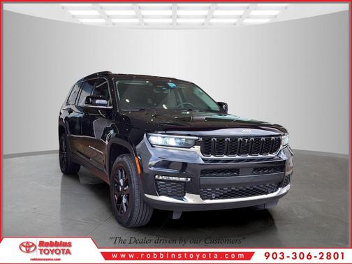 Diamond Black Crystal Pearlcoat 2023 Jeep Grand Cherokee L Limited