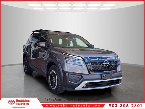 Gun Metallic 2023 Nissan Pathfinder Rock Creek 4WD