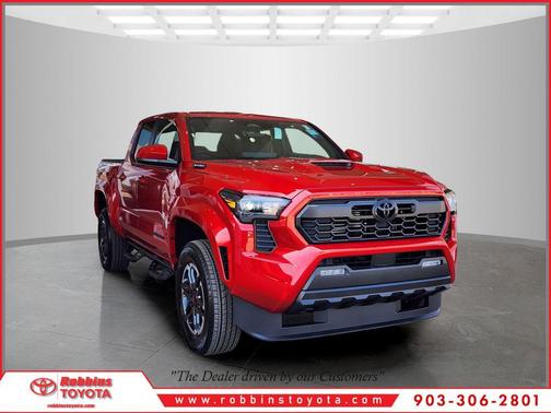 Red 2026 Toyota Tacoma Hybrid TRD Sport