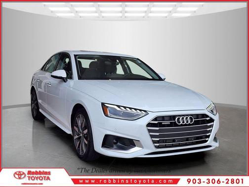 White 2024 Audi A4 40 Premium