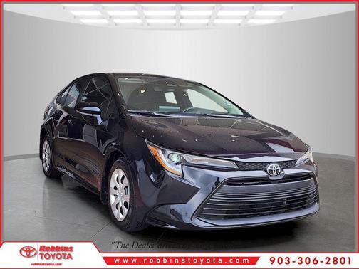 Midnight Black Metallic 2024 Toyota Corolla LE