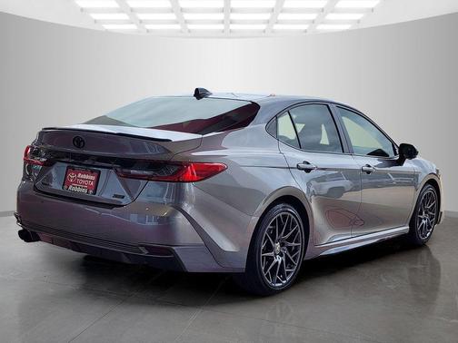 Midnight Black Metallic 2025 Toyota Camry XSE