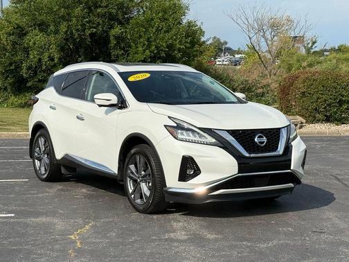 White 2020 Nissan Murano Platinum