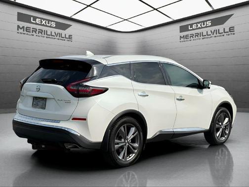 White 2020 Nissan Murano Platinum