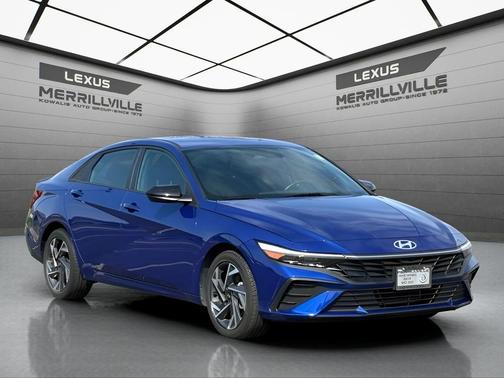 Intense Blue 2025 Hyundai ELANTRA SEL Sport
