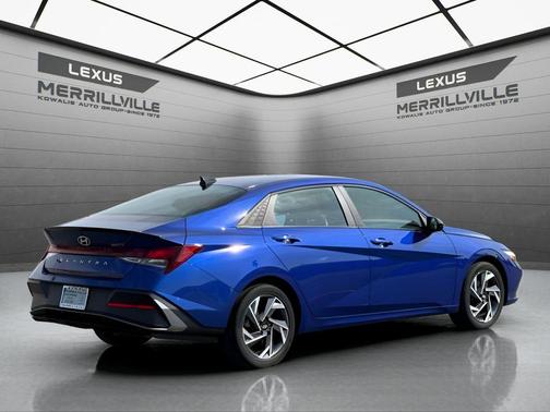 Intense Blue 2025 Hyundai ELANTRA SEL Sport
